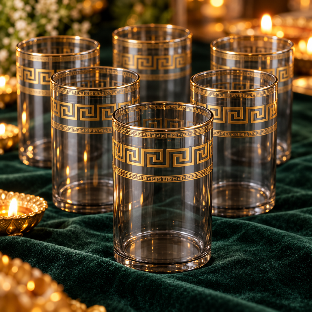Imperial Maze Highball Glasses
