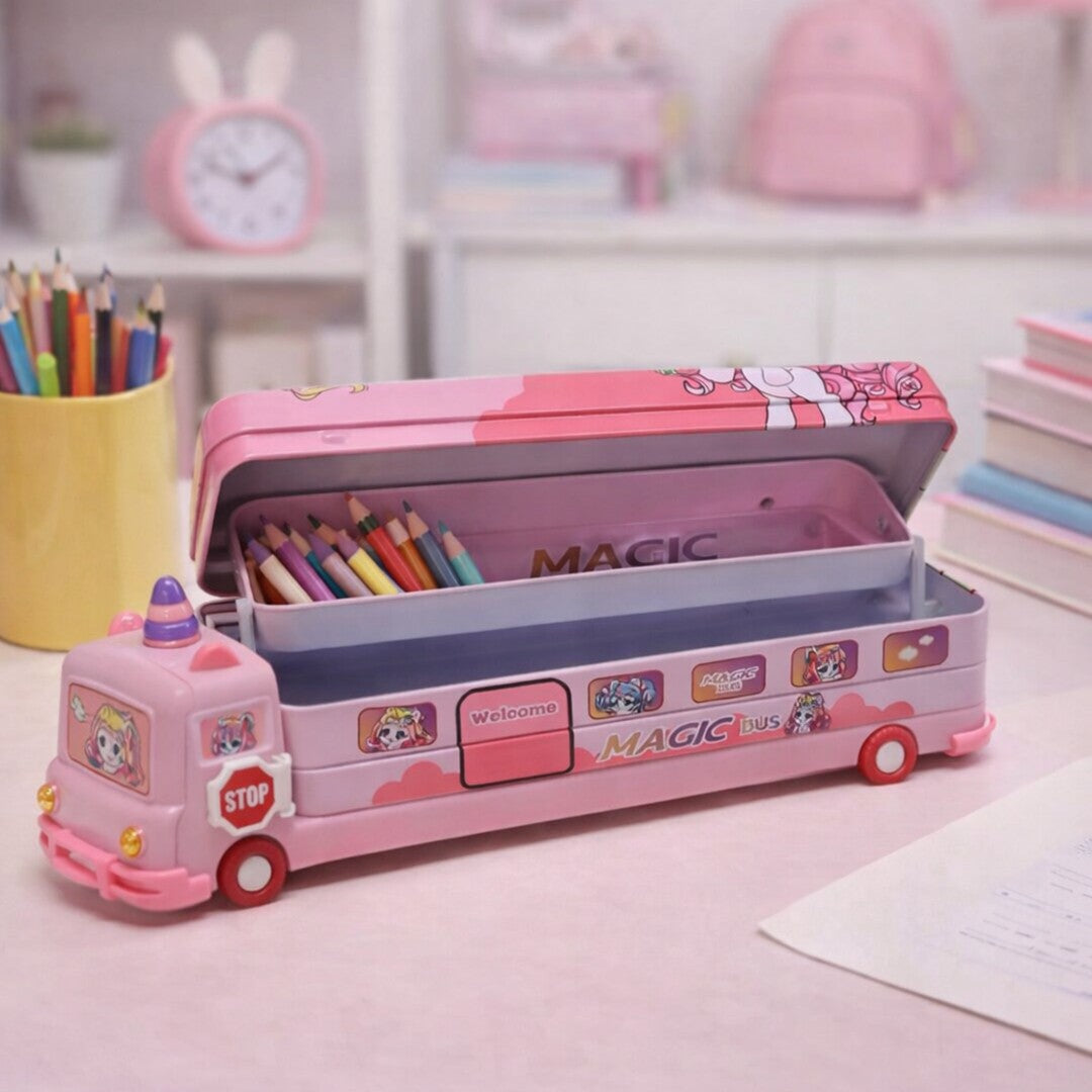Magic Bus Smart Pencil Box