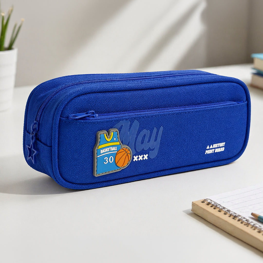 Blue Court Organizer Pouch