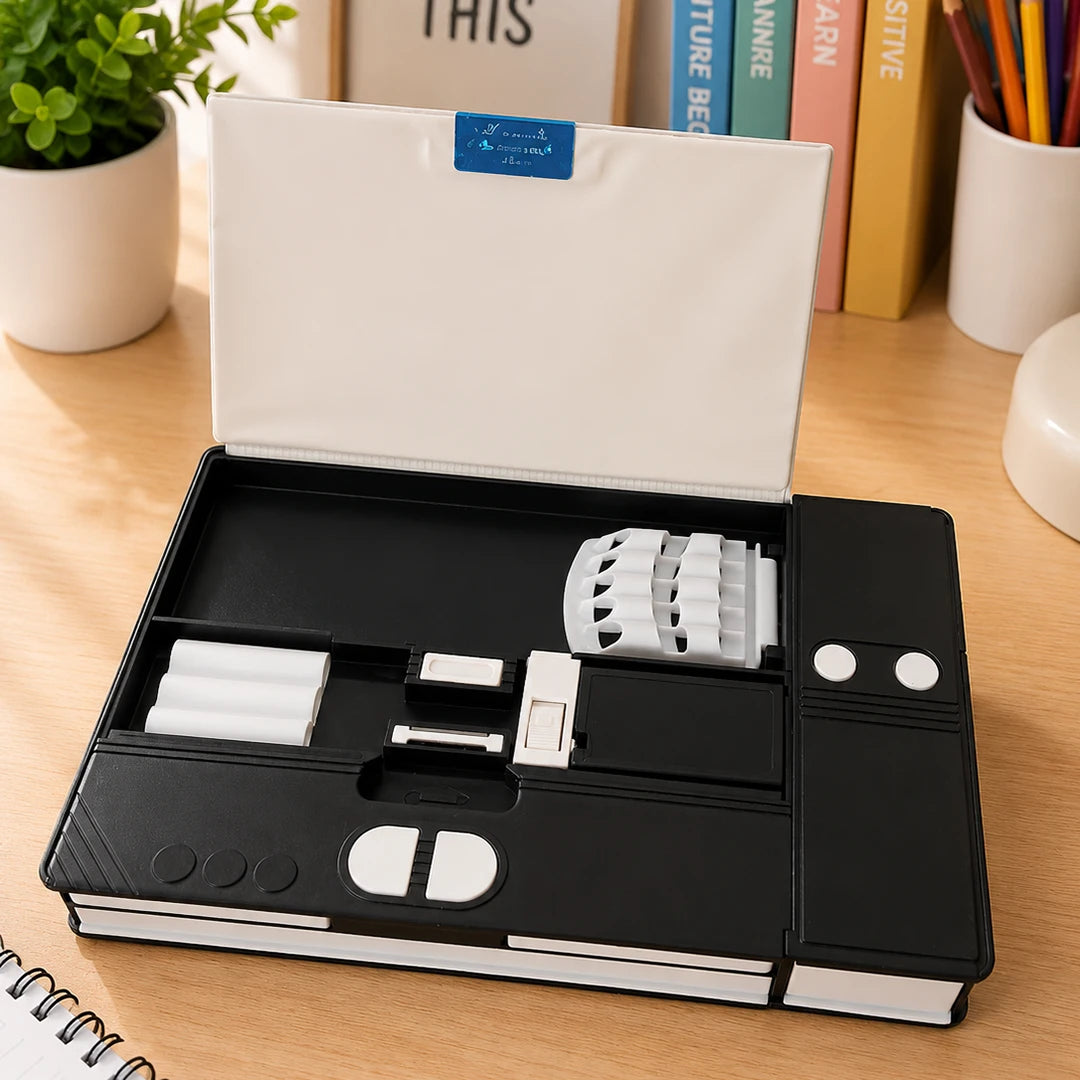 Space Explorer Multifunctional Pencil Box