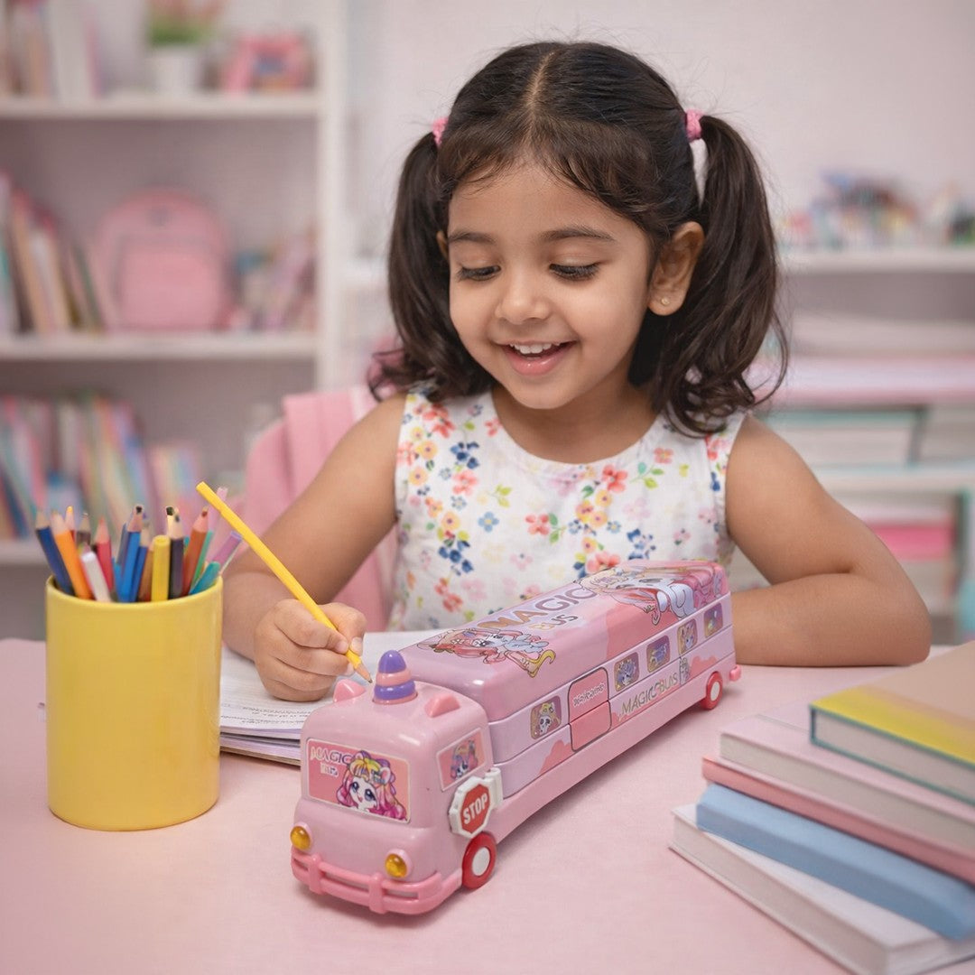 Magic Bus Smart Pencil Box