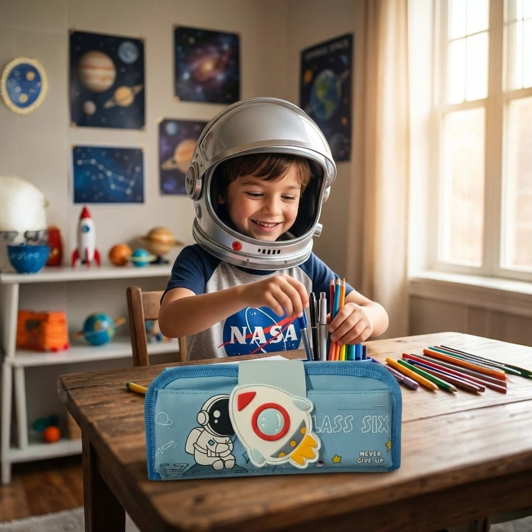 Rocket Quest Pencil Case