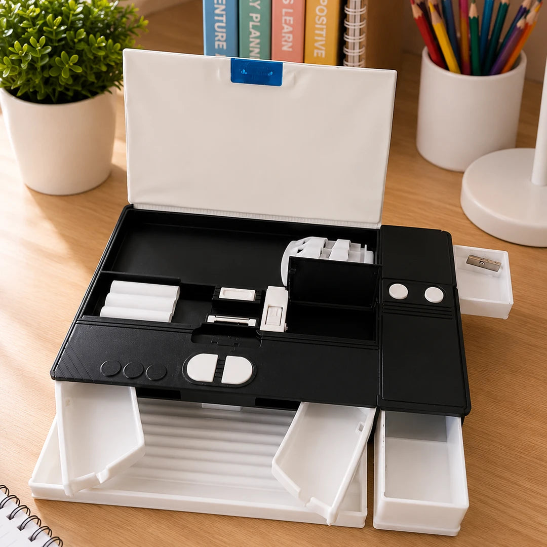 Space Explorer Multifunctional Pencil Box
