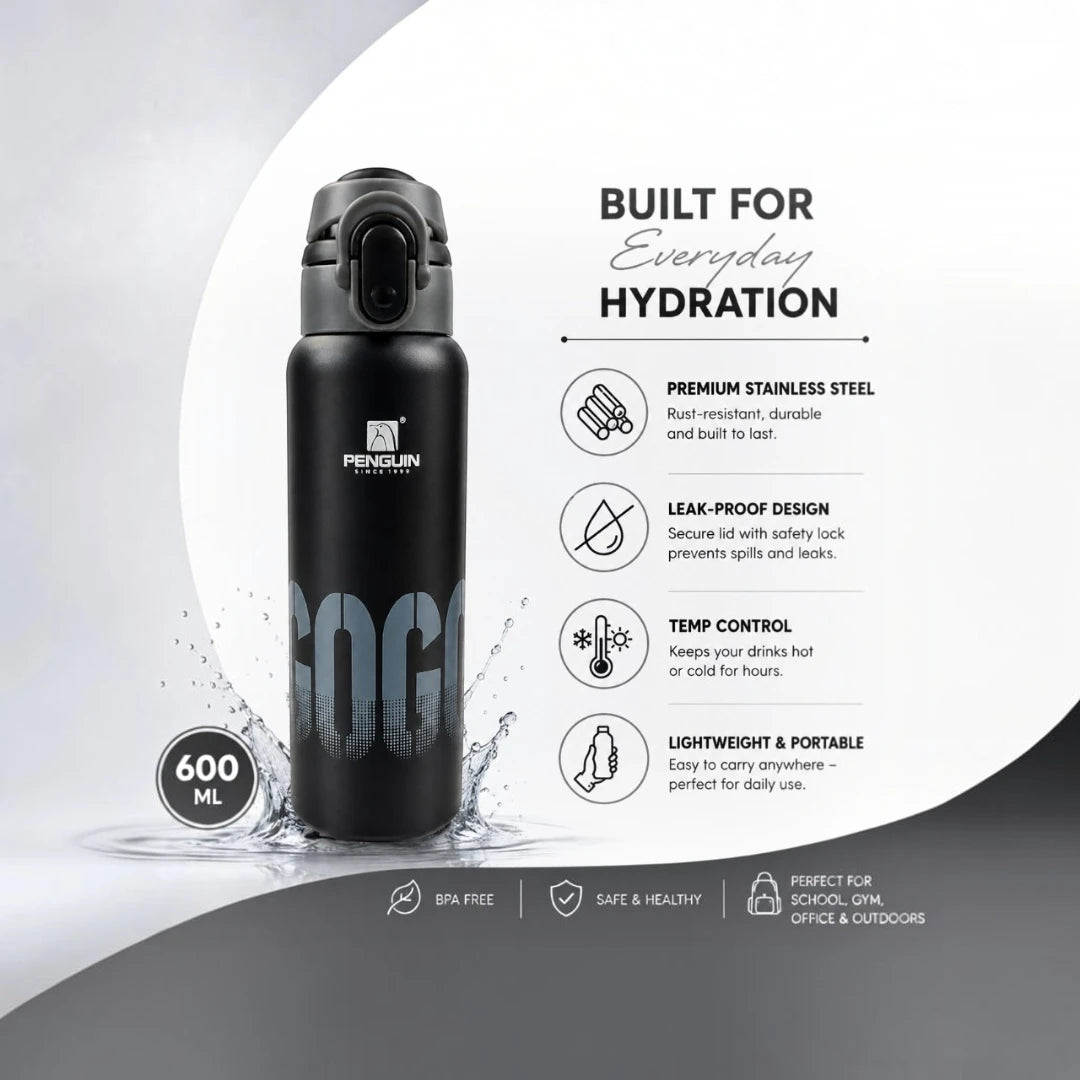 Penguin GOGO Insulated Sipper Bottle