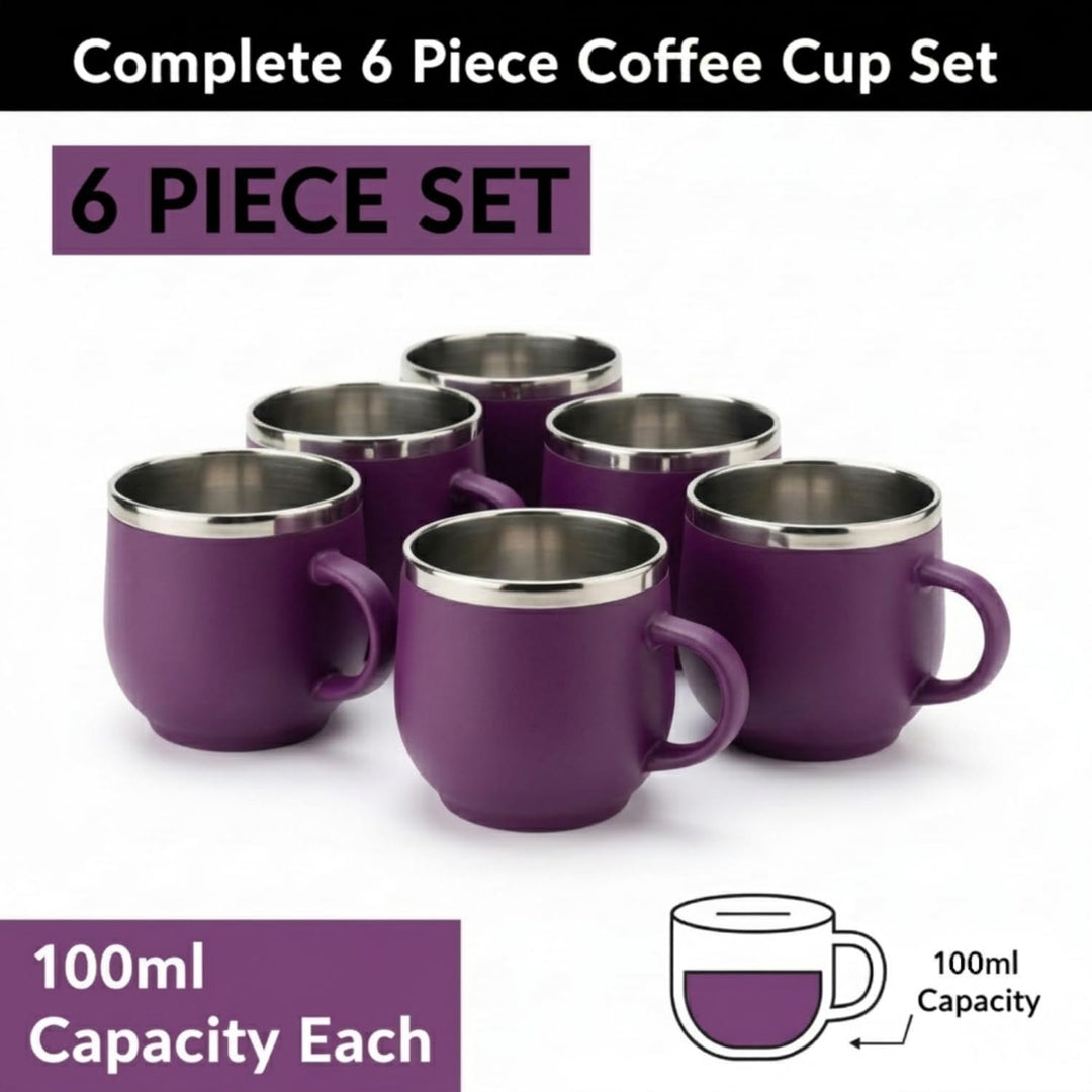 Double Wall Tea and Coffee Mugs