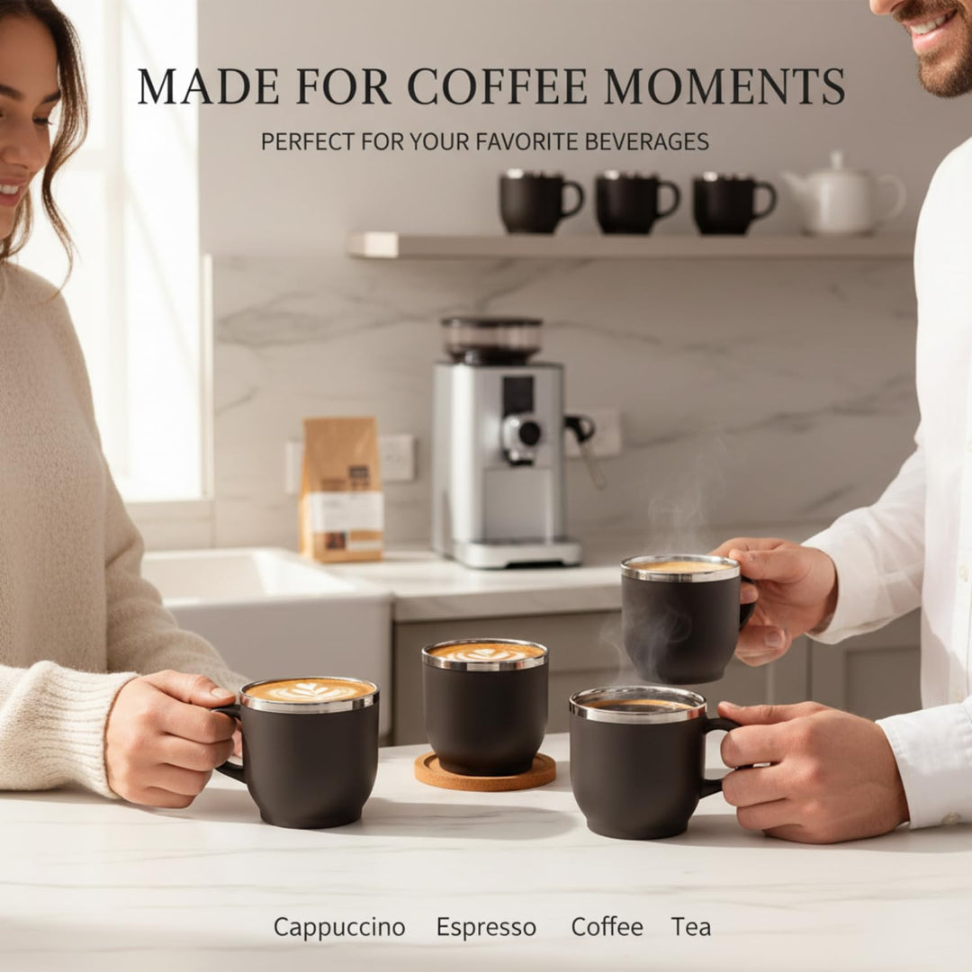 Double Wall Tea and Coffee Mugs