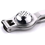Load image into Gallery viewer, Stainless Steel Lemon Squeezer, 2 in 1 Citrus Juicer Handheld Lemon Juicer
