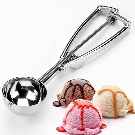 Stainless Steel Handheld Ice Cream Scoop Spoon