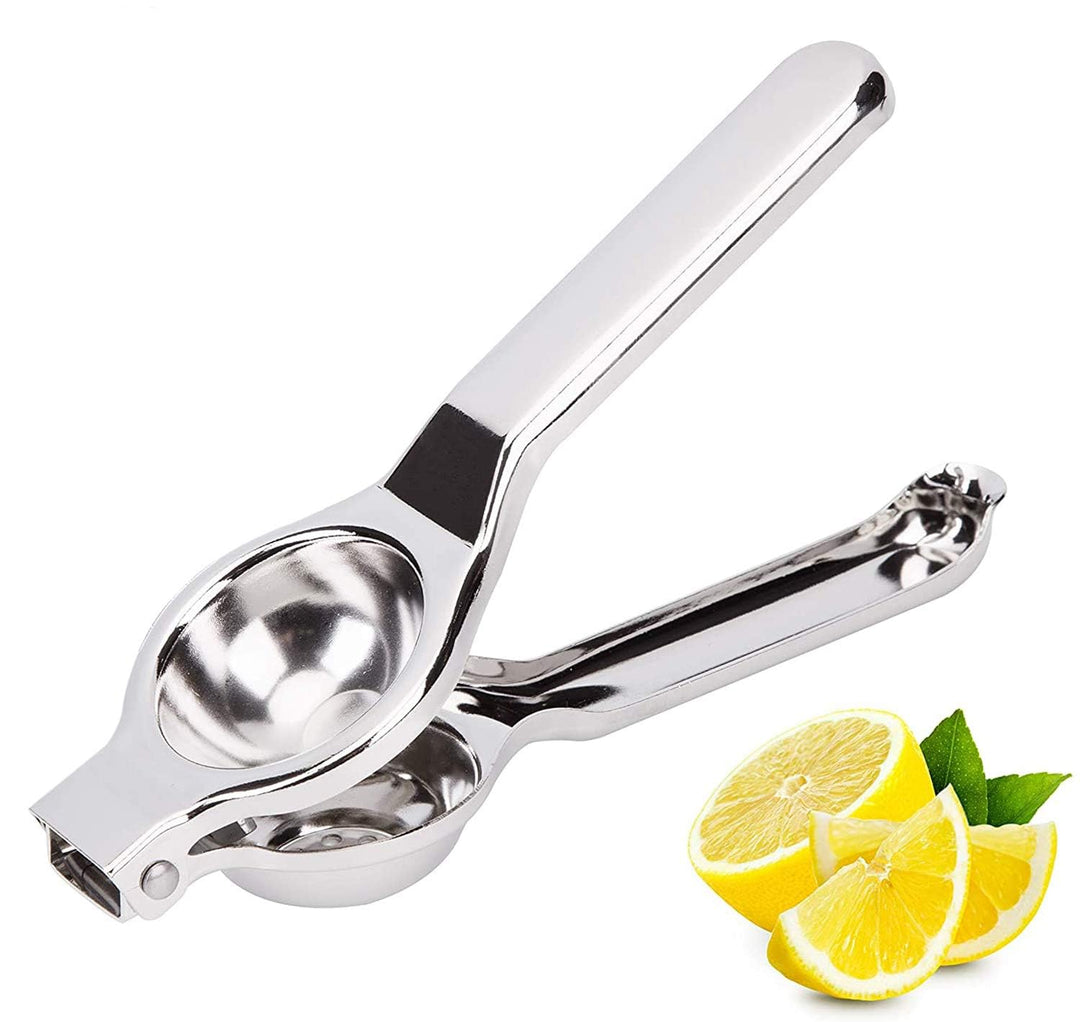 Stainless Steel Lemon Squeezer, 2 in 1 Citrus Juicer Handheld Lemon Juicer