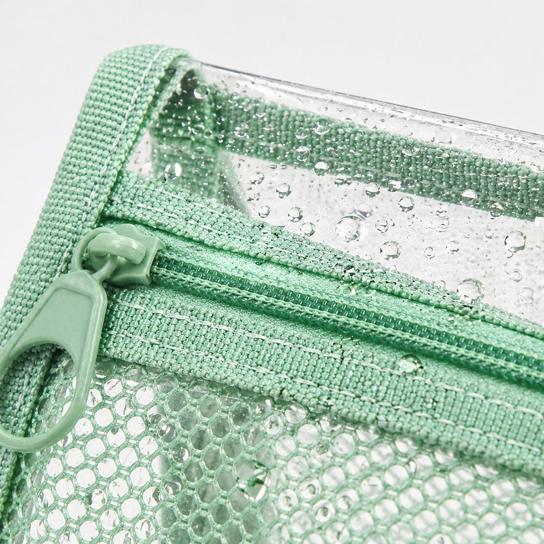 Mint Breeze Clear Pouch