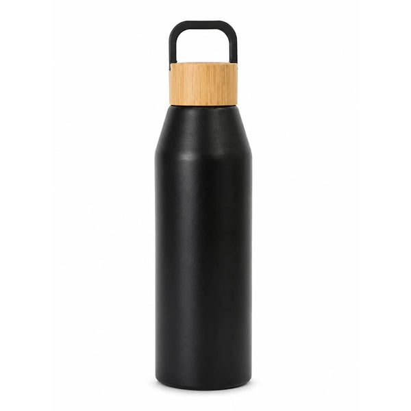 Noir Bamboo Insulated Bottle