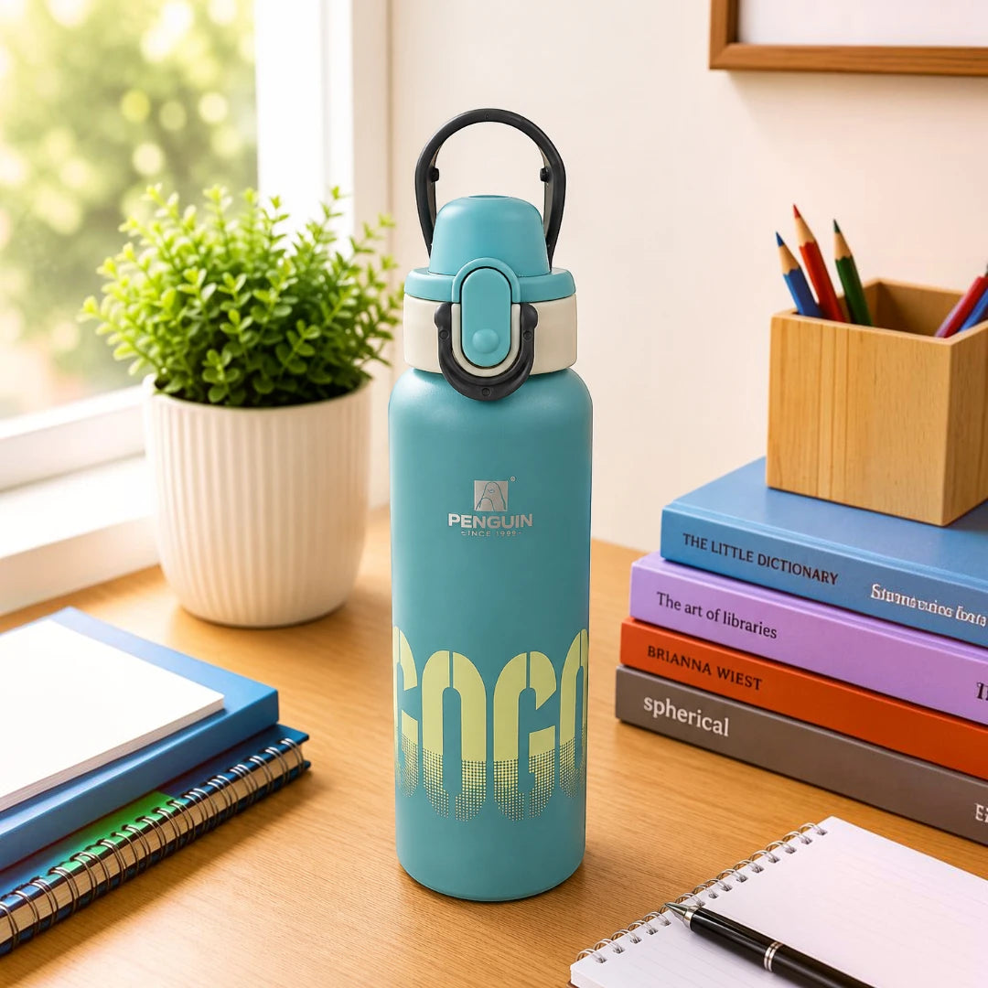 Penguin Aqua Insulated Sipper Bottle