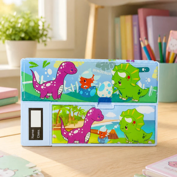 Dino Adventure Multifunctional Pencil Box