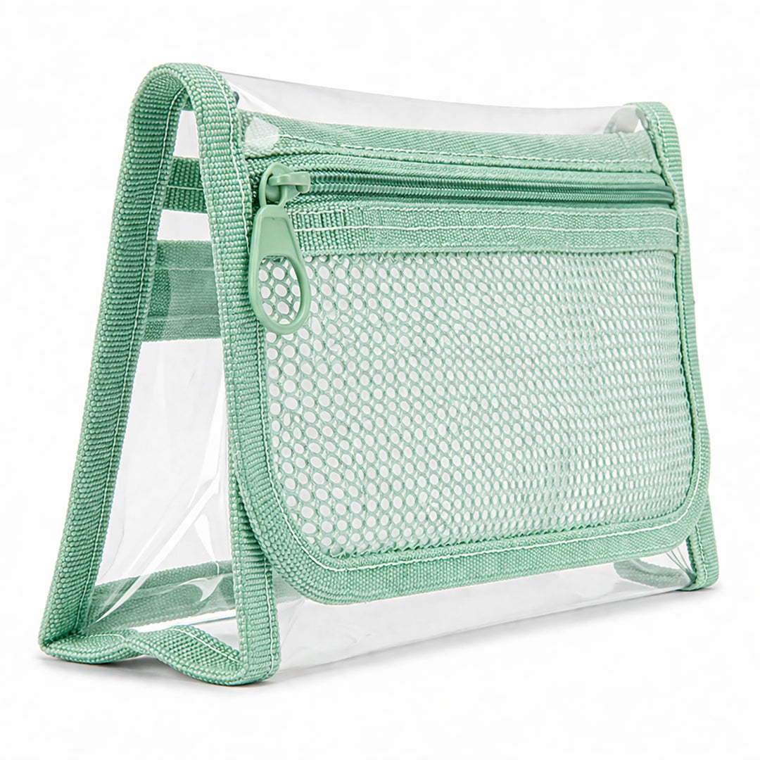 Mint Breeze Clear Pouch