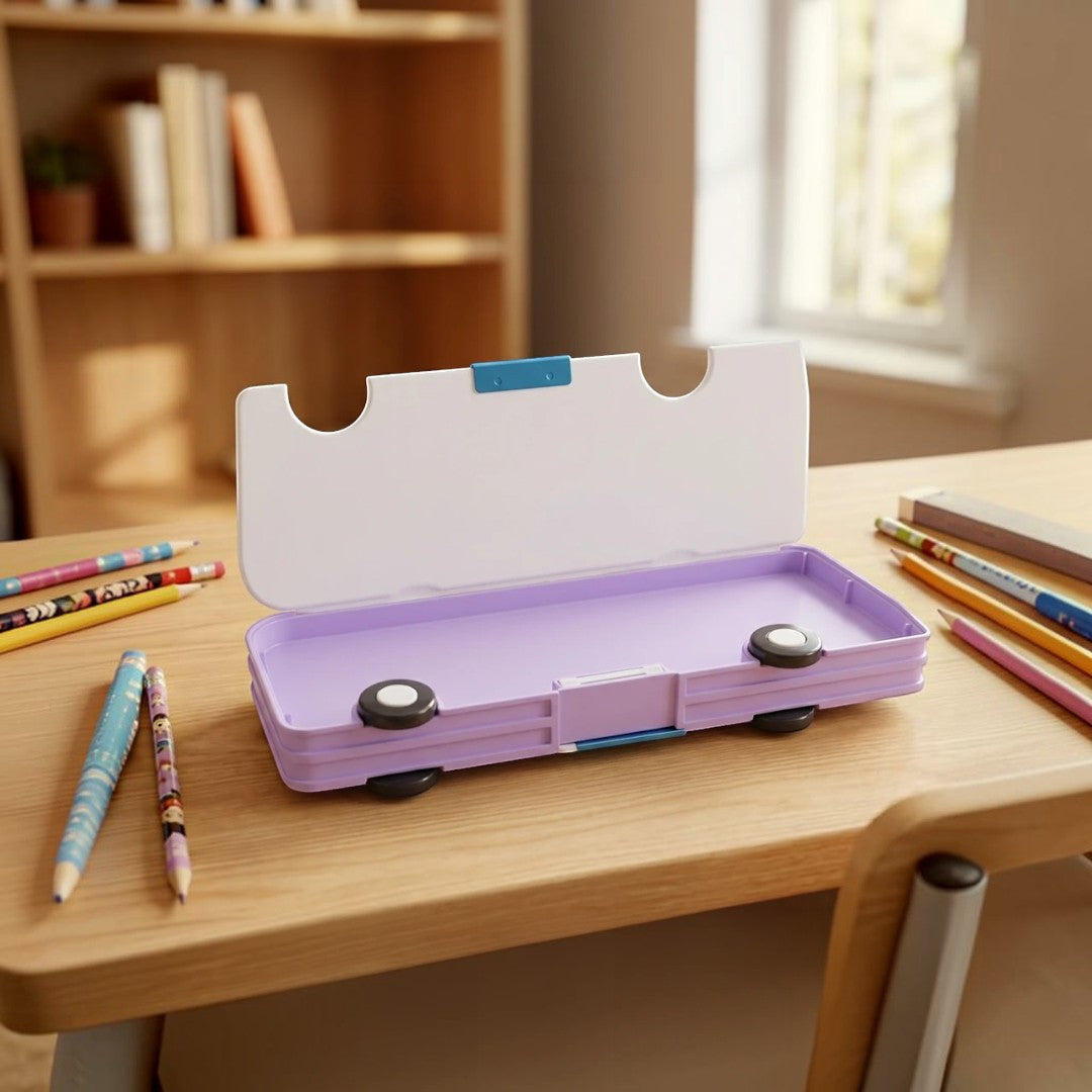 Frozen Princess Bus-Shaped Kids Pencil Box