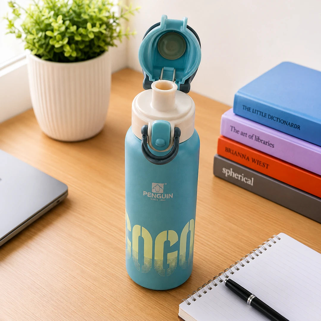 Penguin Aqua Insulated Sipper Bottle