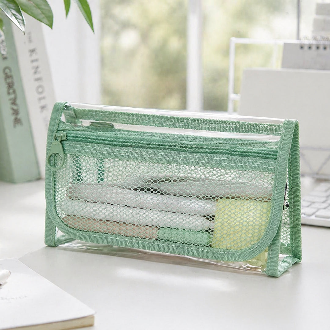 Mint Breeze Clear Pouch