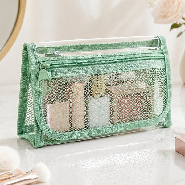 Mint Breeze Clear Pouch