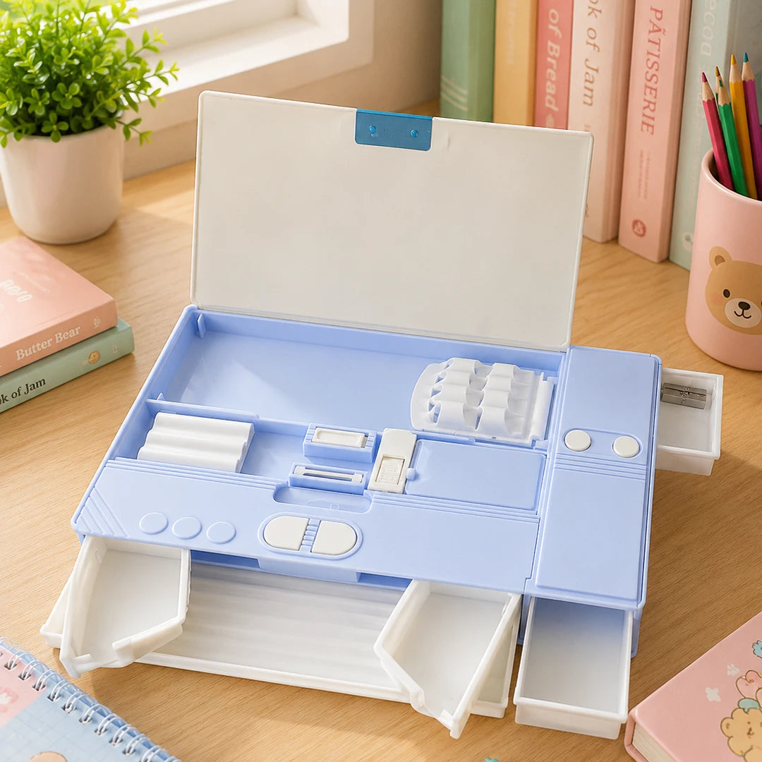 Dino Adventure Multifunctional Pencil Box
