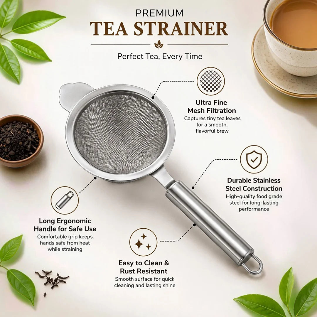 SilverMesh Tea Strainer