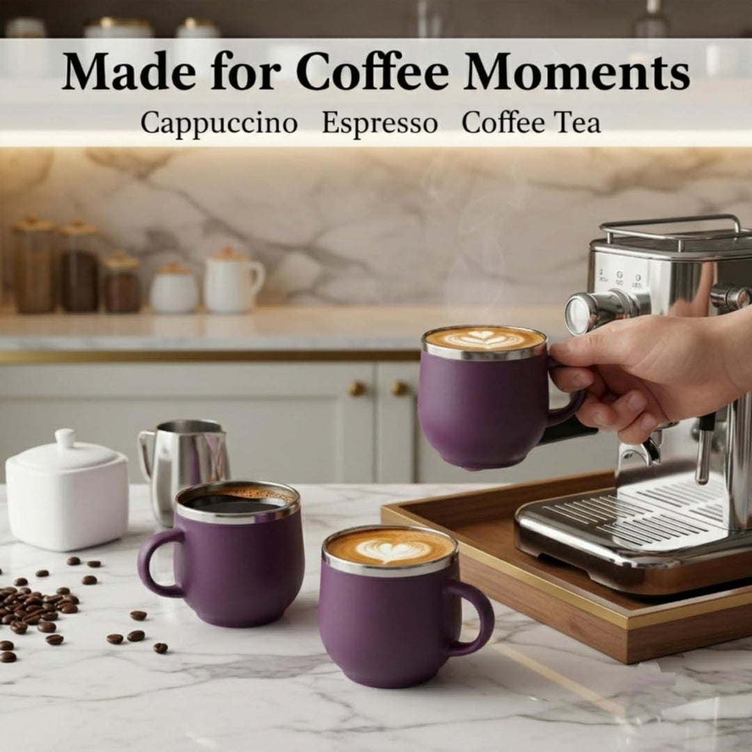 Double Wall Tea and Coffee Mugs