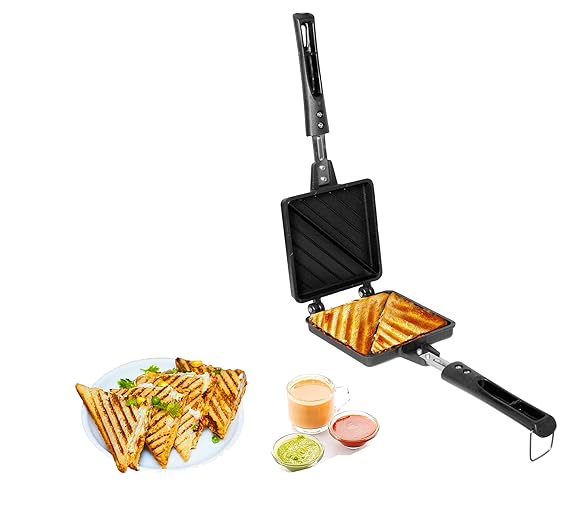 2 Cuts Non-Stick Grill Sandwich Maker