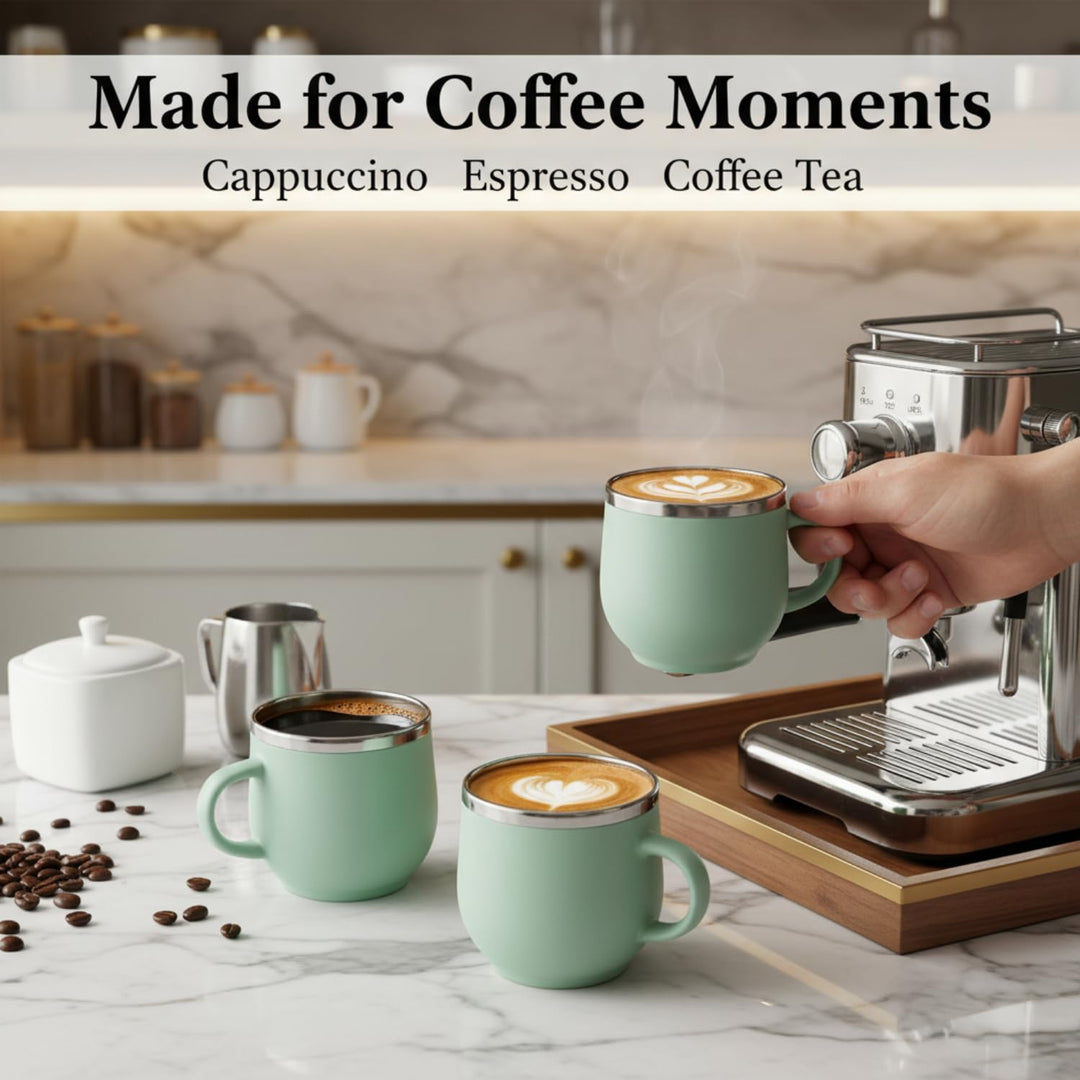 Double Wall Tea and Coffee Mugs