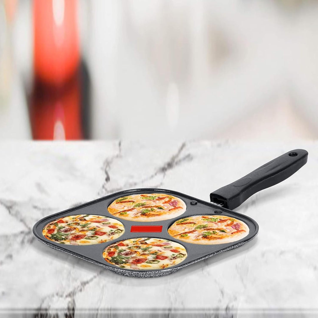 Non-Stick 4 Cavity Aluminium Uttapam Maker