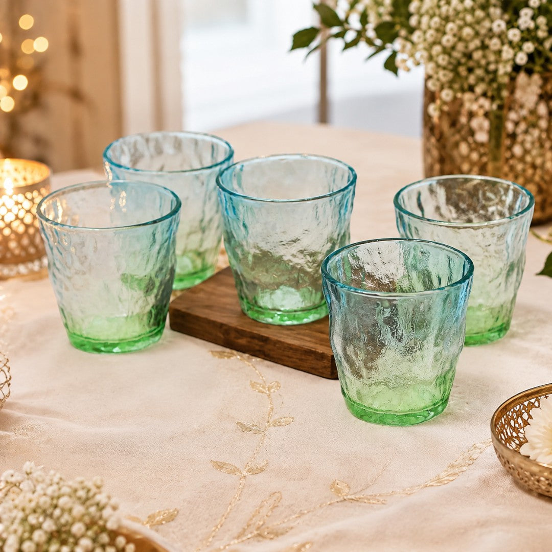 GLACIER TOUCH TUMBLER GLASS SET