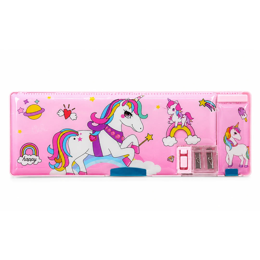 Rainbow Unicorn Pencil Box