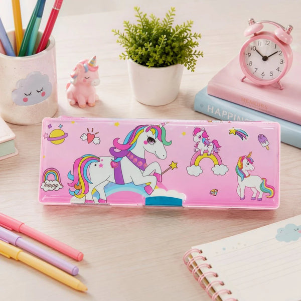 Rainbow Unicorn Pencil Box