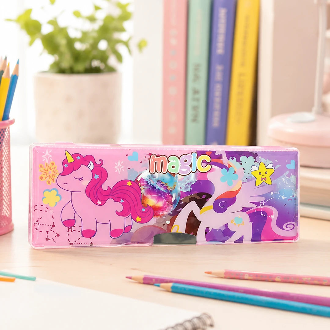 Magic Unicorn Kids Multipurpose Pencil Box