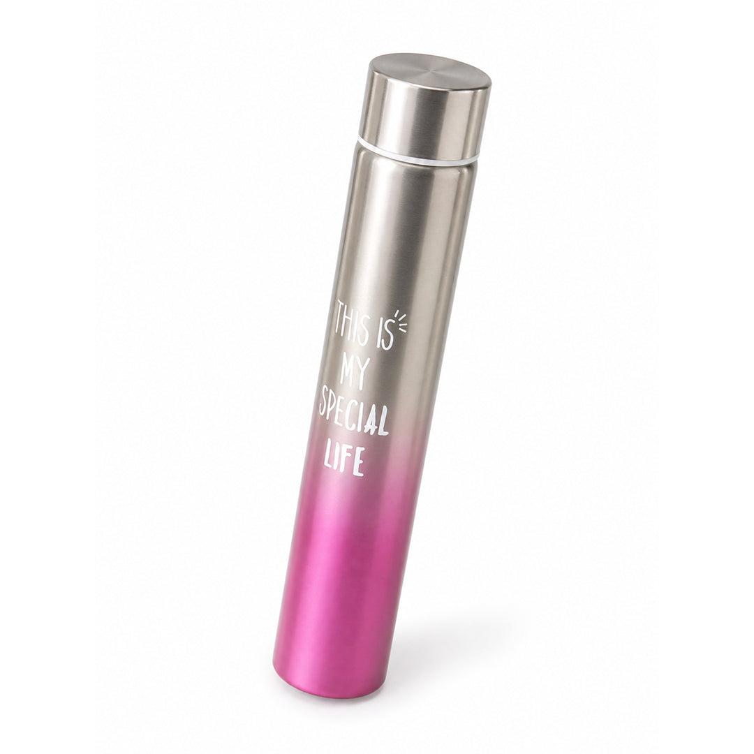 Pink Glow Steel Bottle
