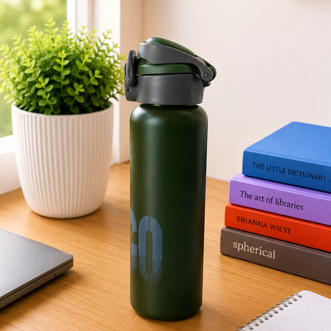 Penguin Forest Insulated Sipper Bottle
