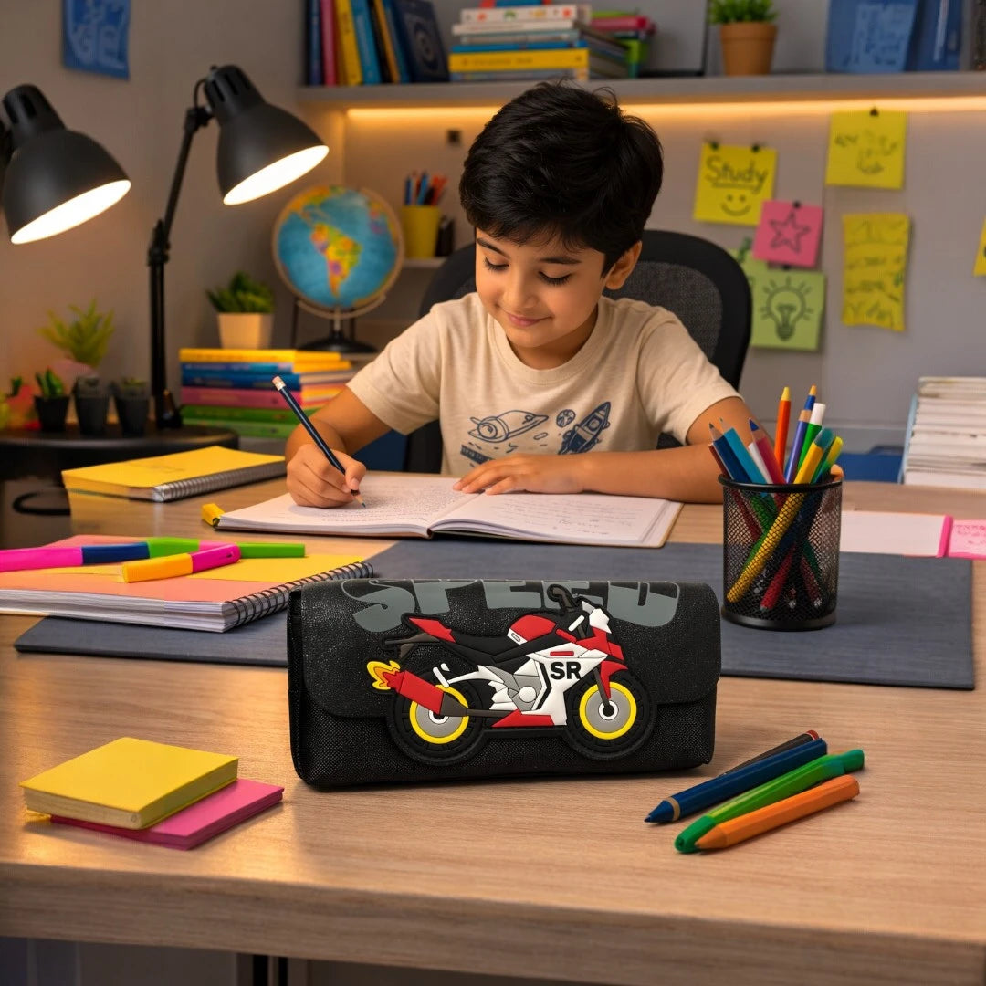 Speed Rider Pencil Case