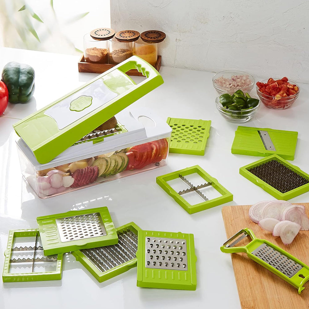 11 In 1 Plastic Vegetable And Fruit Chopper