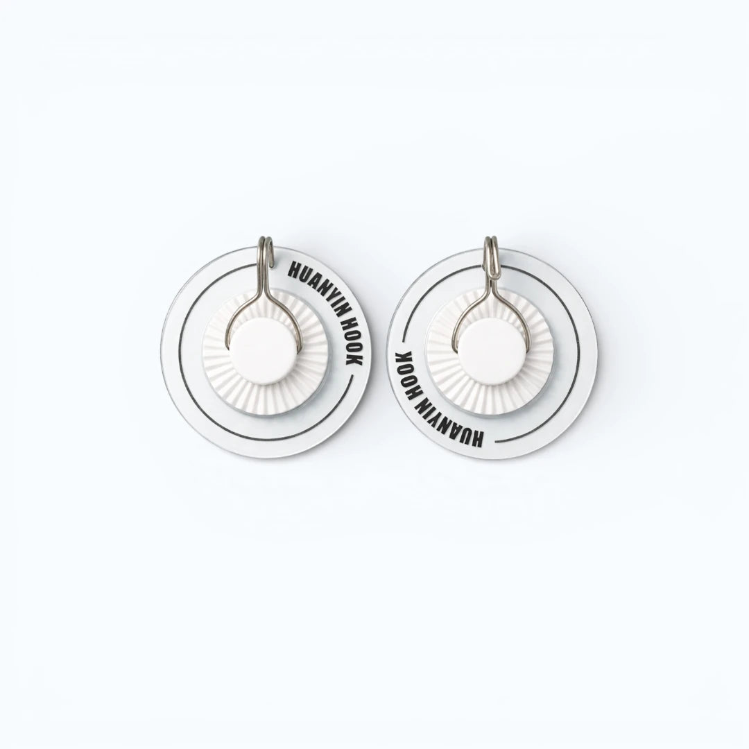Clear Grip Wall Hooks