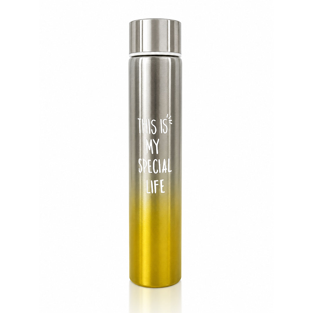 Golden Glow Steel Bottle