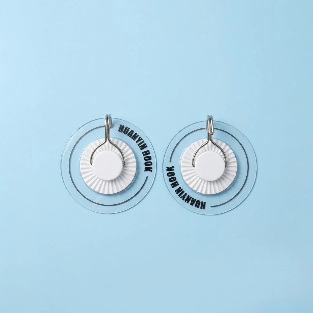 Clear Grip Wall Hooks
