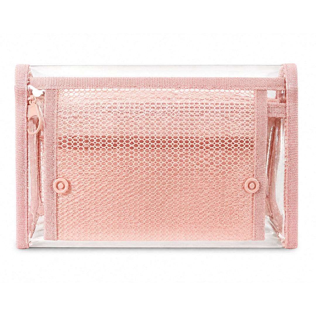Blush Clear Utility Pouch