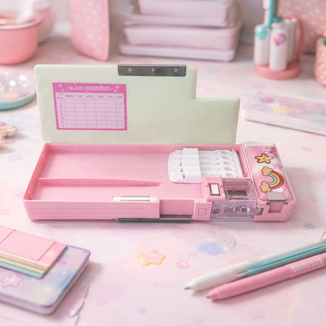 Pink Magic Pencil Box