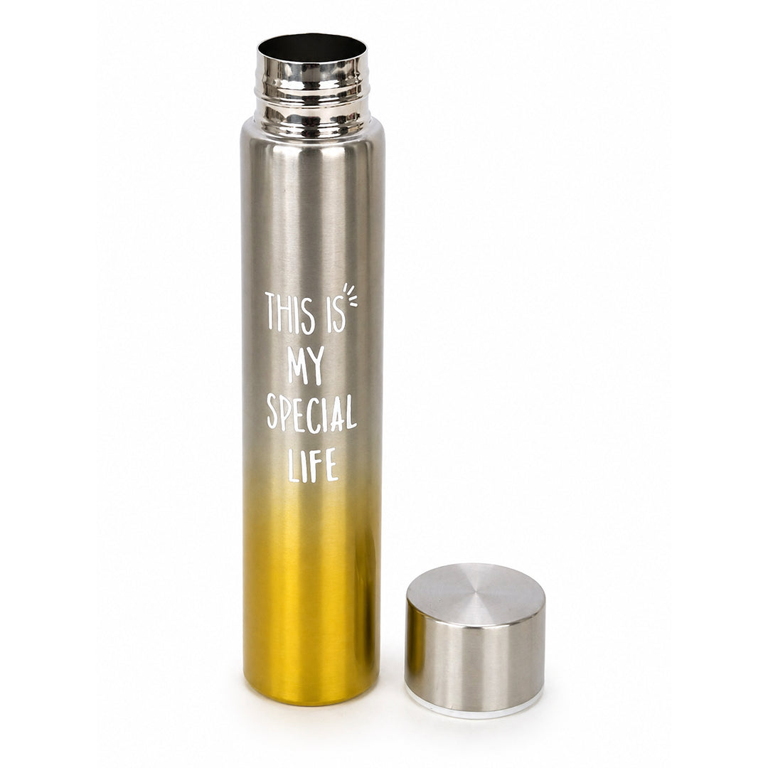 Golden Glow Steel Bottle