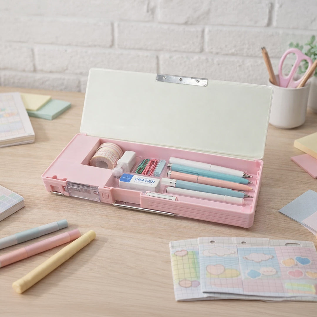 Pink Magic Pencil Box