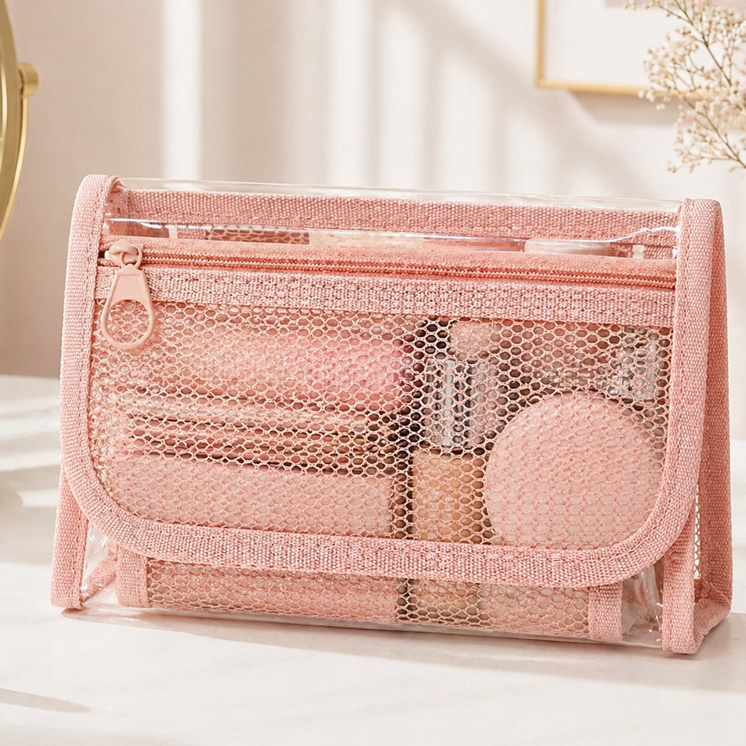 Blush Clear Utility Pouch