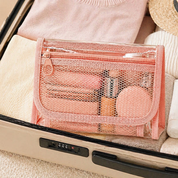 Blush Clear Utility Pouch