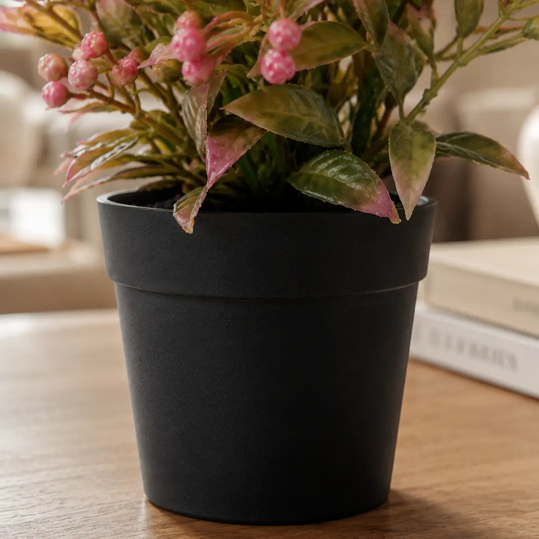 Pink Berry Bliss Artificial Plant with Pot