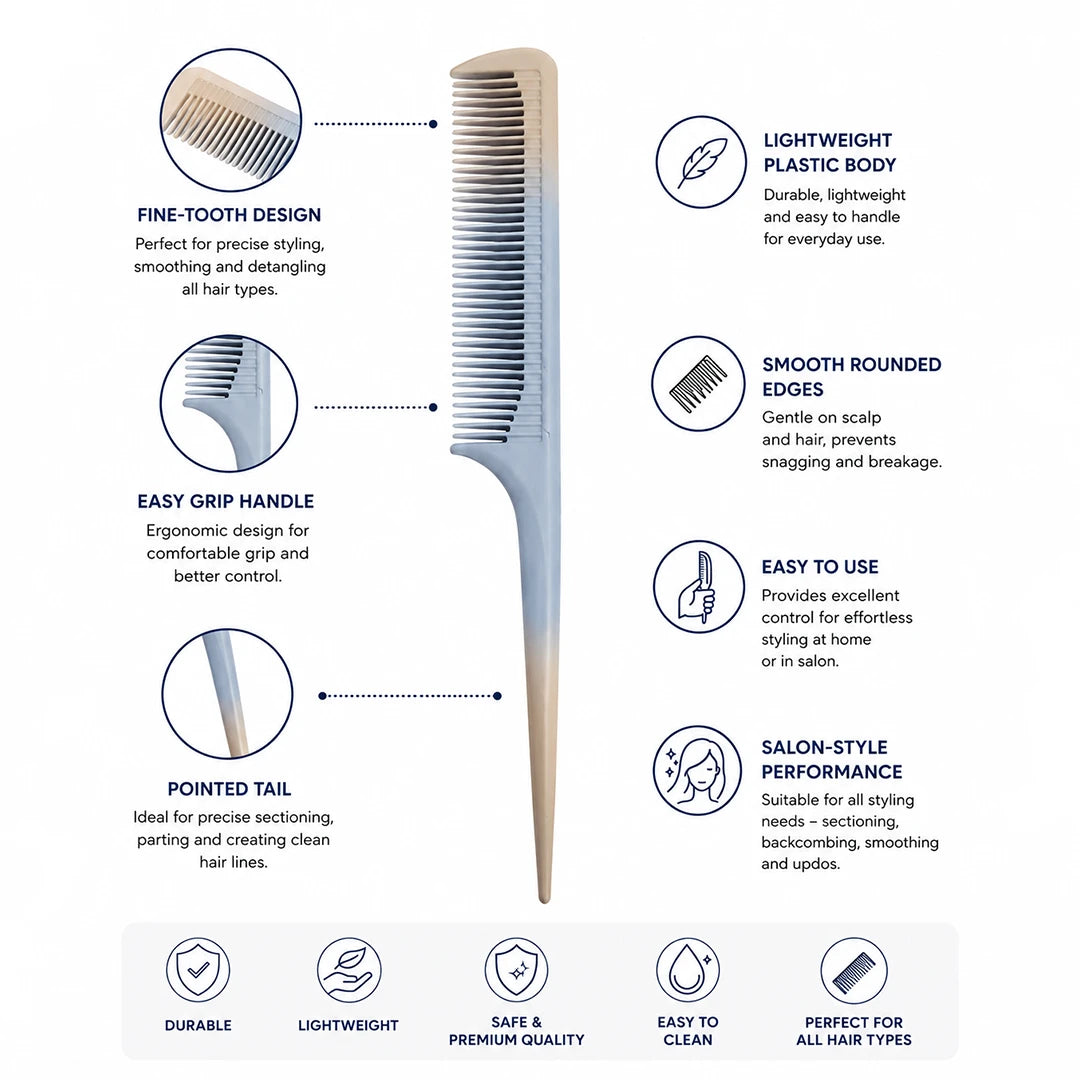 Dual Tone Tail Comb