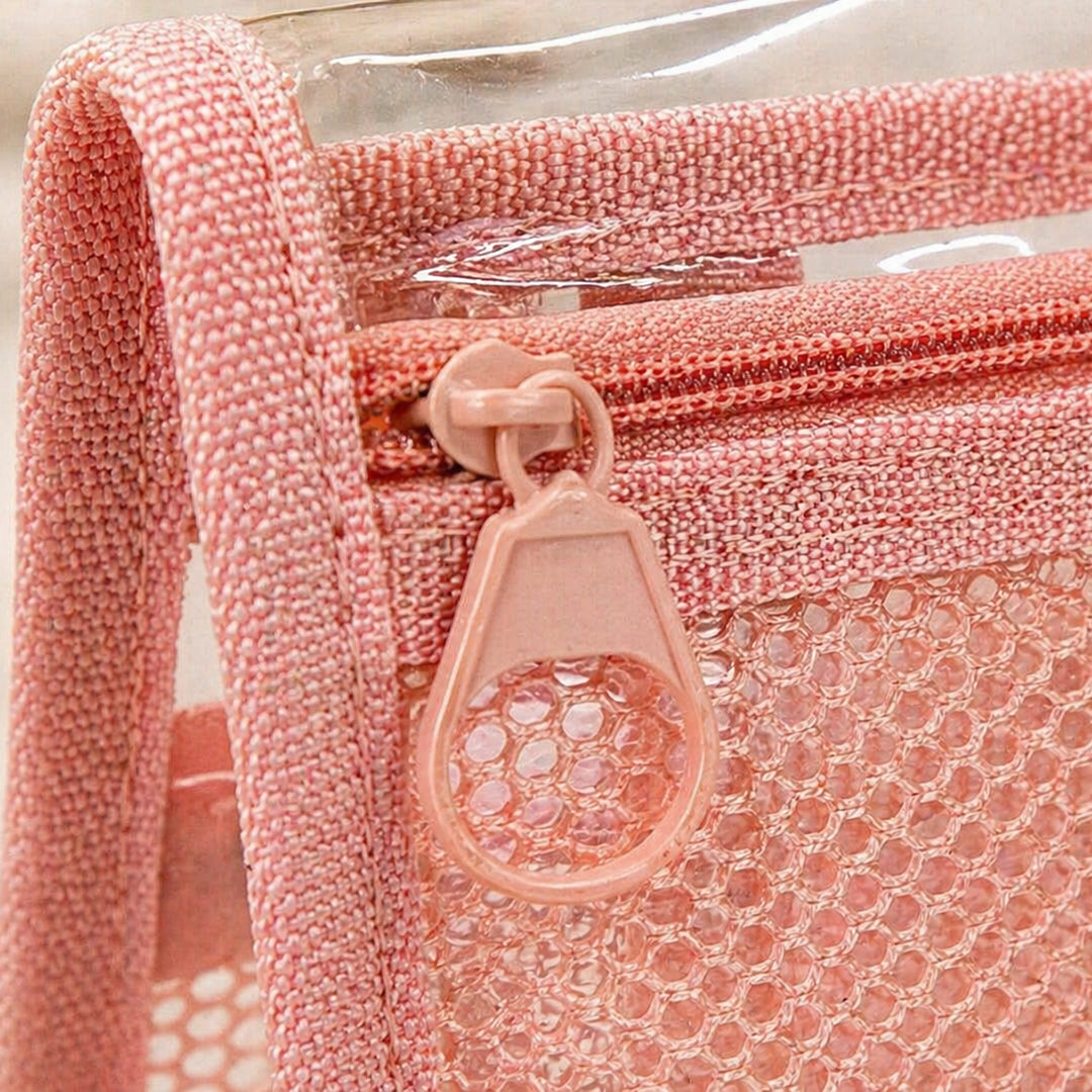 Blush Clear Utility Pouch