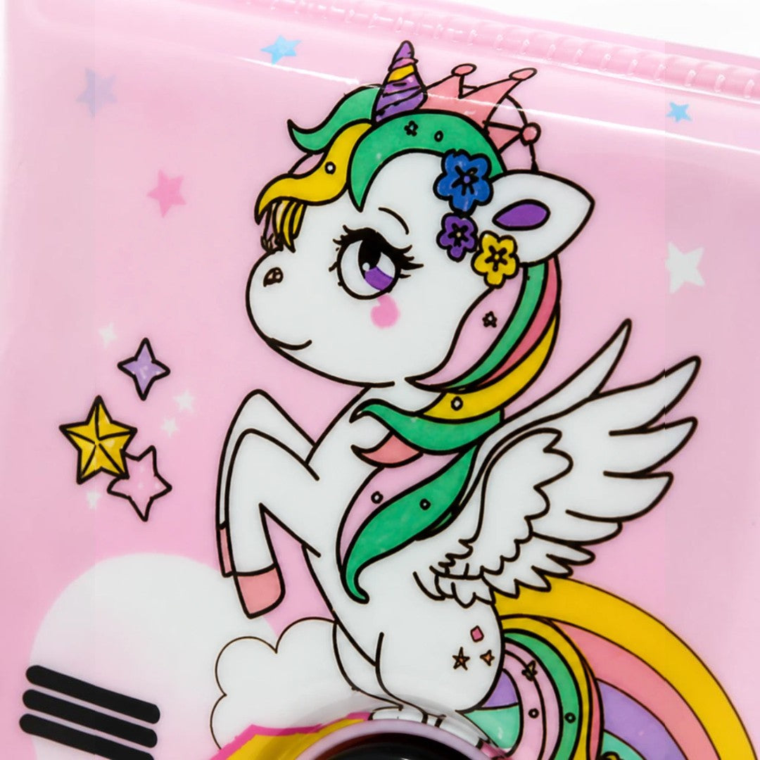 Sweet Unicorn Bus-Shaped Kids Pencil Box
