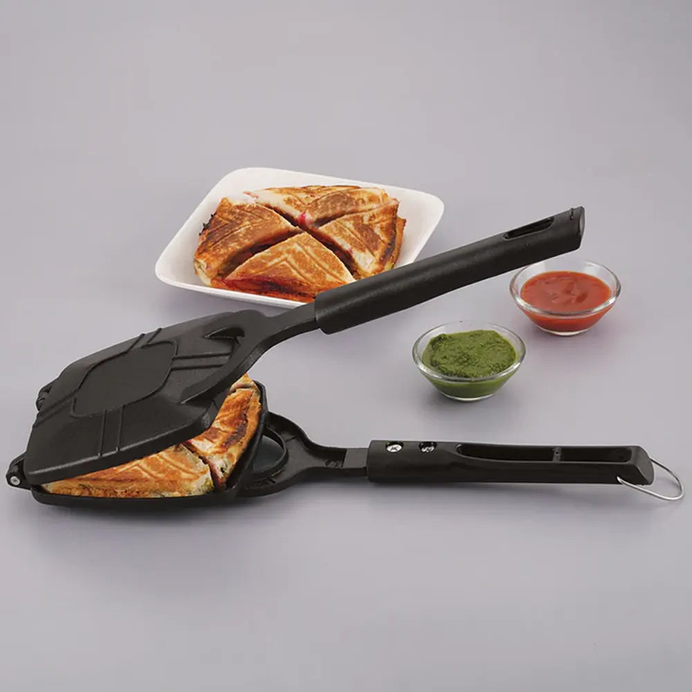 4 Cuts Non-Stick Grill Sandwich Maker